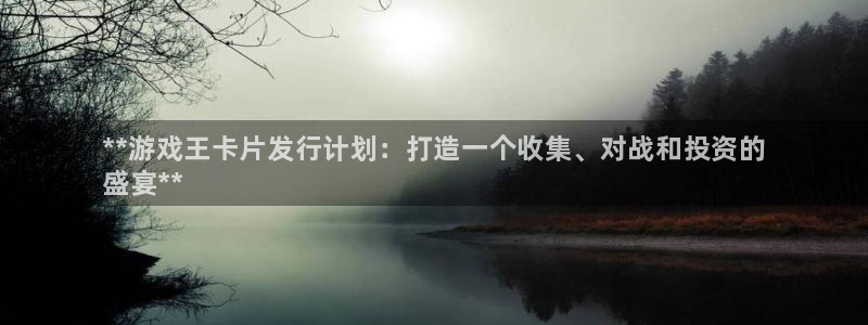 新城平台注册网址是什么：**游戏王卡片发行计划：打造一个收集、对战和投资的
盛宴**