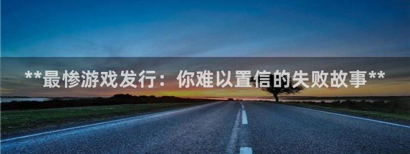 新城平台注册资金多少钱：**最惨游戏发行：你难以置信的失败故事**